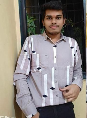 A professional headshot of Omkar Rajesh Shinde